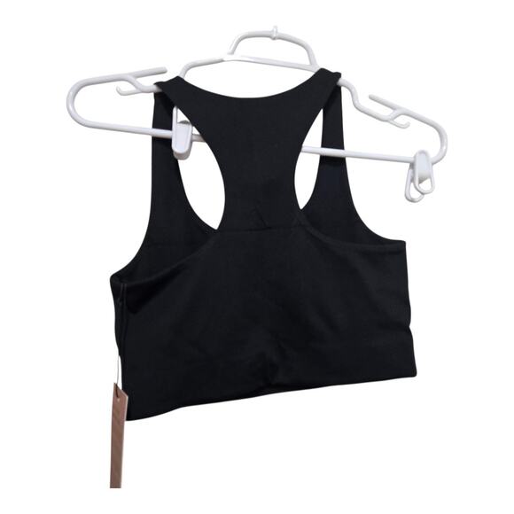 Girlfriend collective bra womens size small black Paloma racerback sports active - Picture 3 of 7
